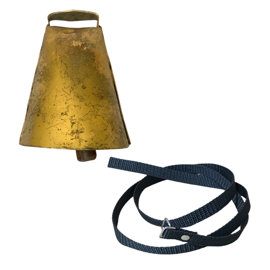 conjunto sincerro chocalho sino guizo badalo som alto e colar para boi vaca touro bode cabra