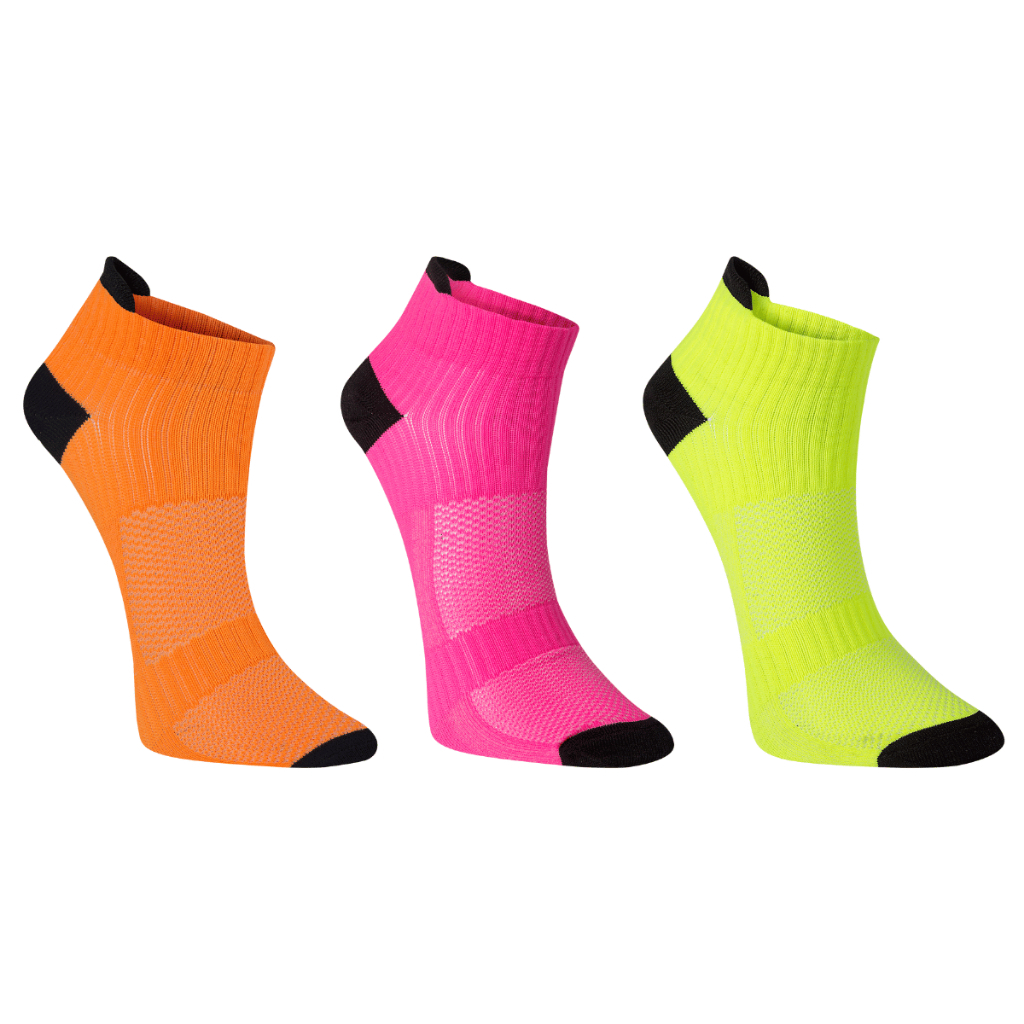 Kit 3 Pares Meia Performance Poliamida Unissex Cano Curto Soquete Esportiva Corrida Ciclismo em Oferta na Shopee