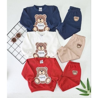 Conjunto de moletom infantil do M ao 6 anos Termocolante 3D Peluciado em Oferta na Shopee