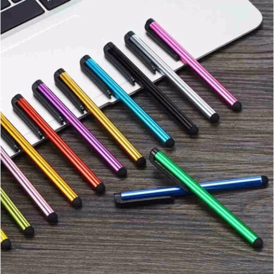 Lápis De Toque Universal Mini Stylus Para iPad Sasmsung All Brand Phone Tabblet Cor Aleatória