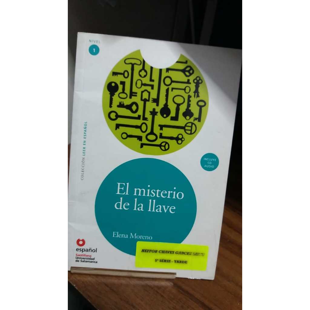 Imagem LIVRO EL MISTERIO DE LA LLAVE - ELANA MORENO - NIVEL 1 - ENS DE IDIOMAS - C/ CD
