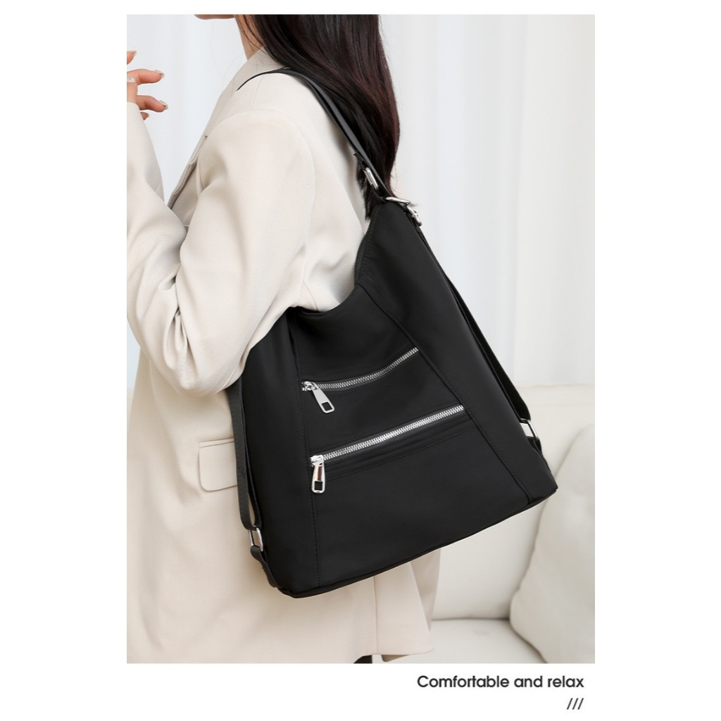 Bolsa mochila femenina multifuncional à prova d'água com estampa fashion em Oferta na Shopee