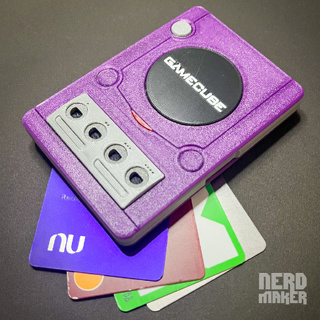 Carteira Porta Cartões - Nintendo Game Cube - Nerd Maker 3D em Oferta na Shopee
