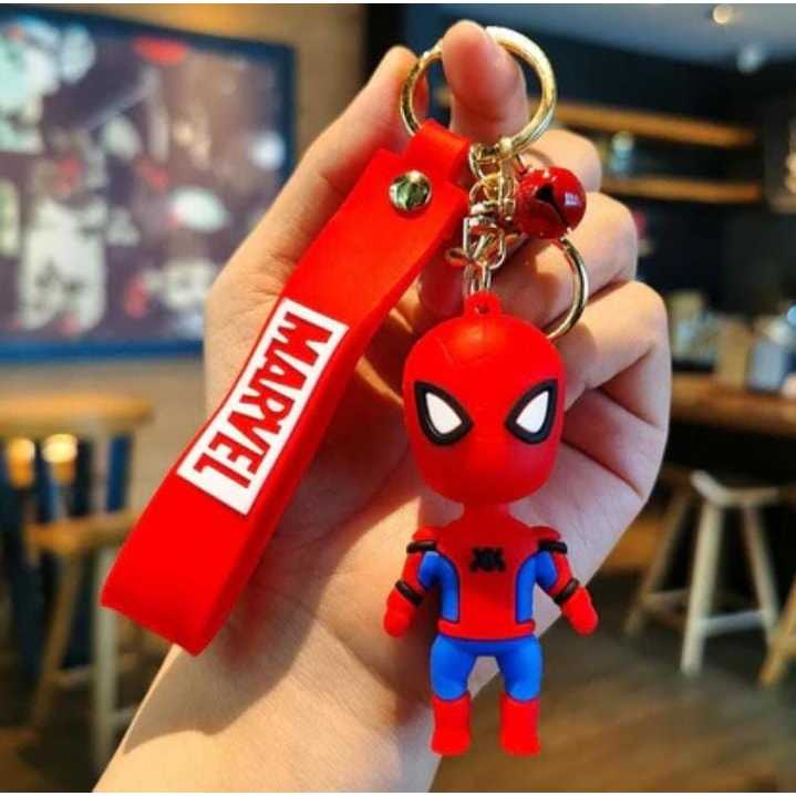 Chaveiro Emborrachado Homem Aranha