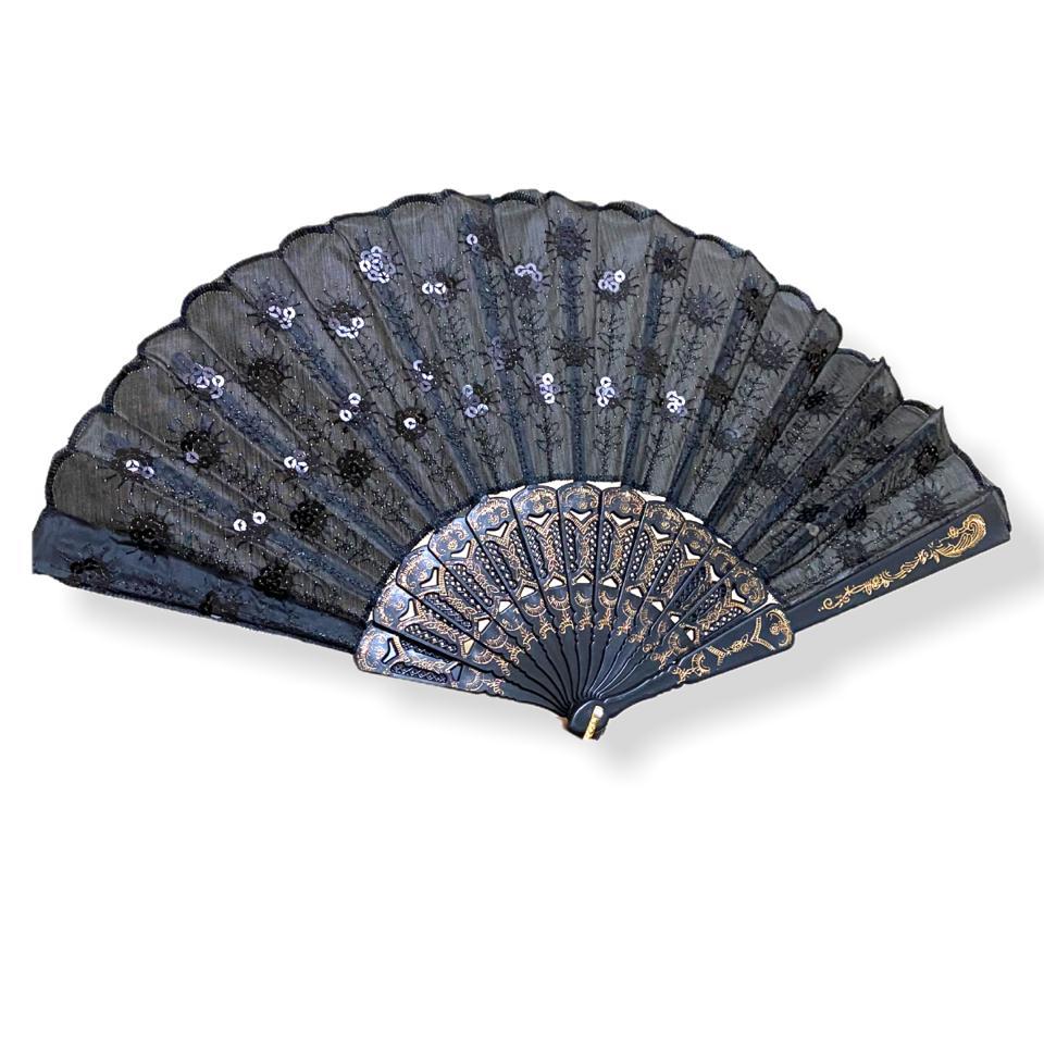 Leque Acessorio De Carnaval Bloquinho Festa Fantasia Folia em Oferta na Shopee