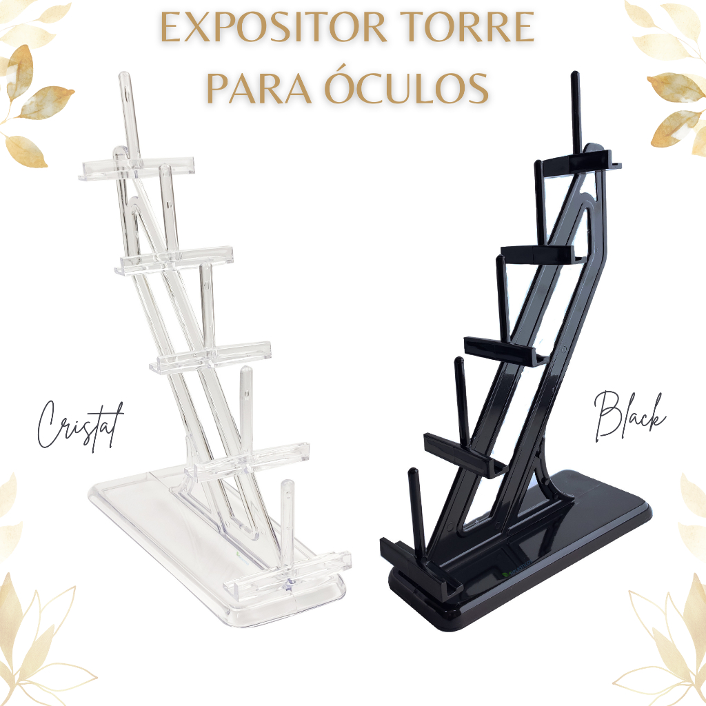 Expositor torre para Óculos com capacidade para 5 peças ANACARDIER em Oferta na Shopee