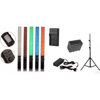 Bastão De Luz Led Yongnuo Yn360+bat+carreg+fonte+tripé