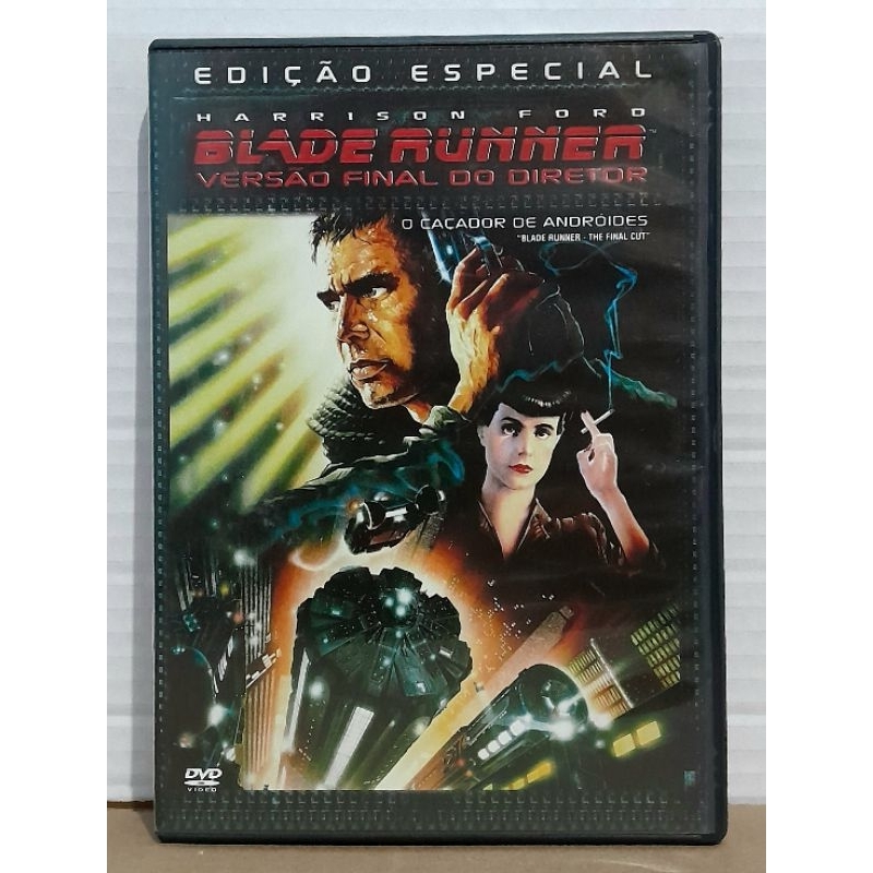 Dvd Blade Runner - O Caçador de Andróides - Versão Final do Diretor - Harrison Ford - Original Usado