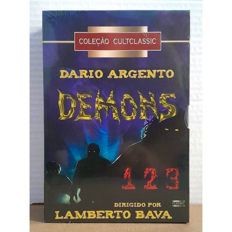 Dvd Box Trilogia Demons 1, 2 e 3 - Dario Argento (Novo/Original/Lacrado)