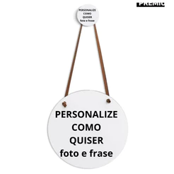 Porta Maternidade De Mdf Personalizado 20cm De Diâmetro