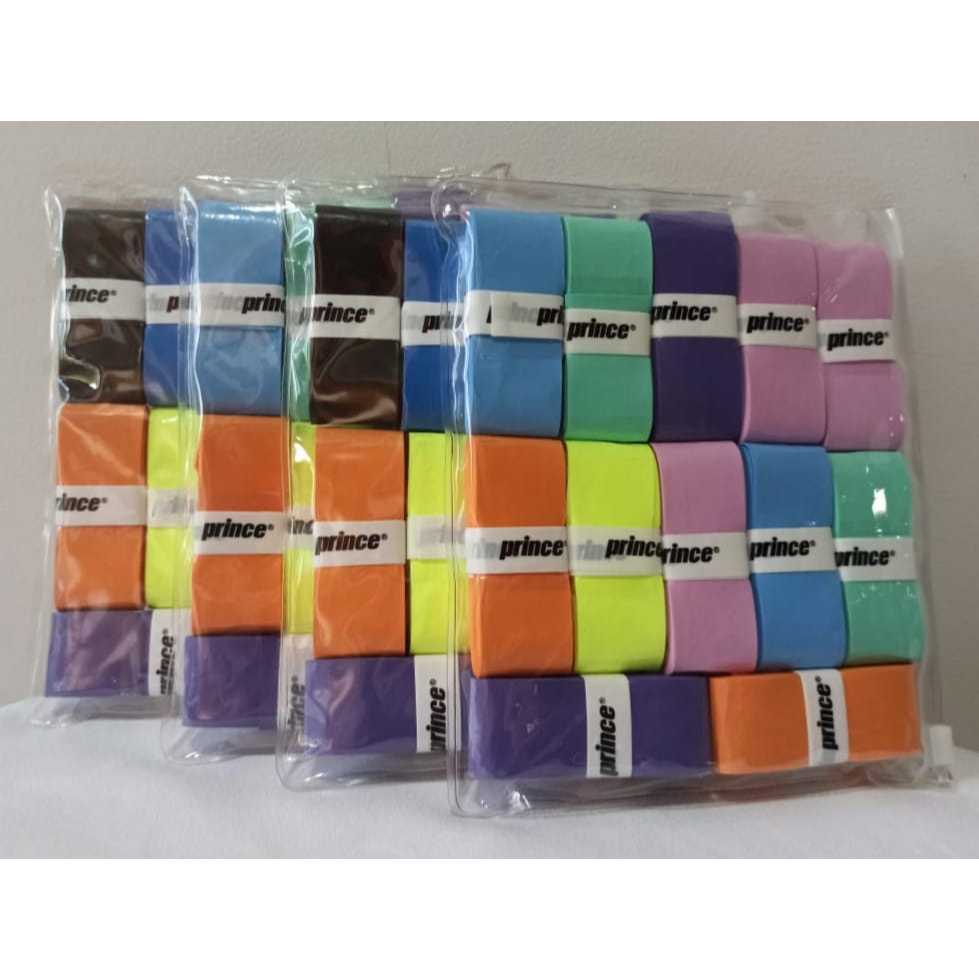 kit de Overgrip Prince para Raquete de Tênis, Beach Tennis, Padel, Badminton, Squash .