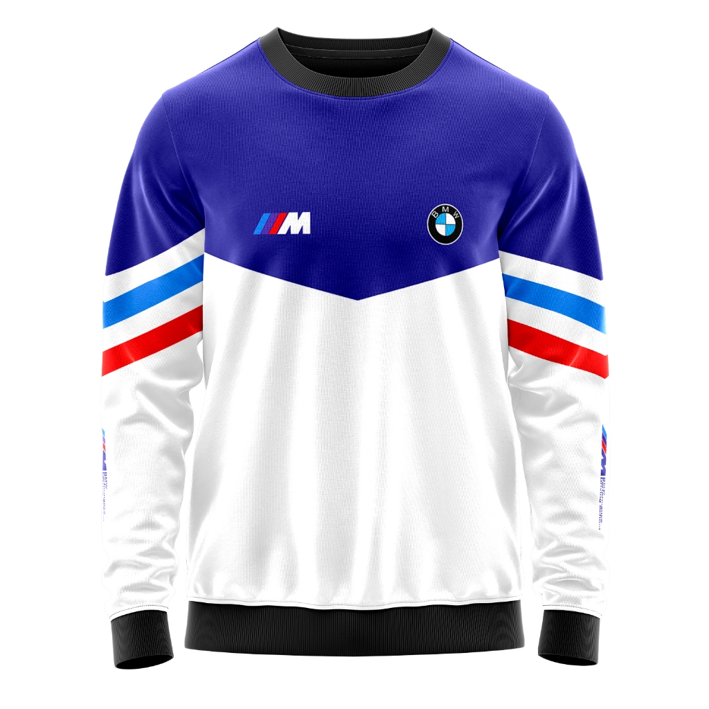 Blusa de Moletom Gola Careca Adulto BMW