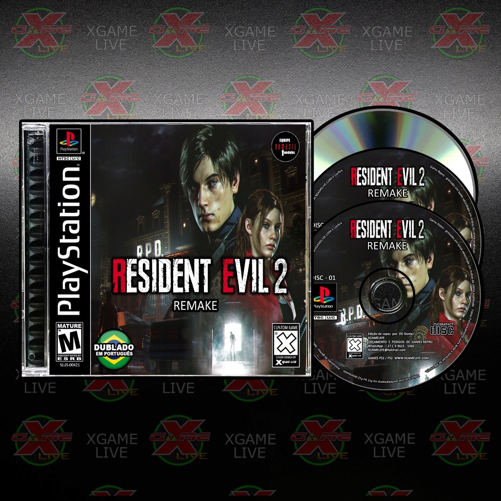 Resident evil 2 - REMAKE - PS1 By XGAMELIVE