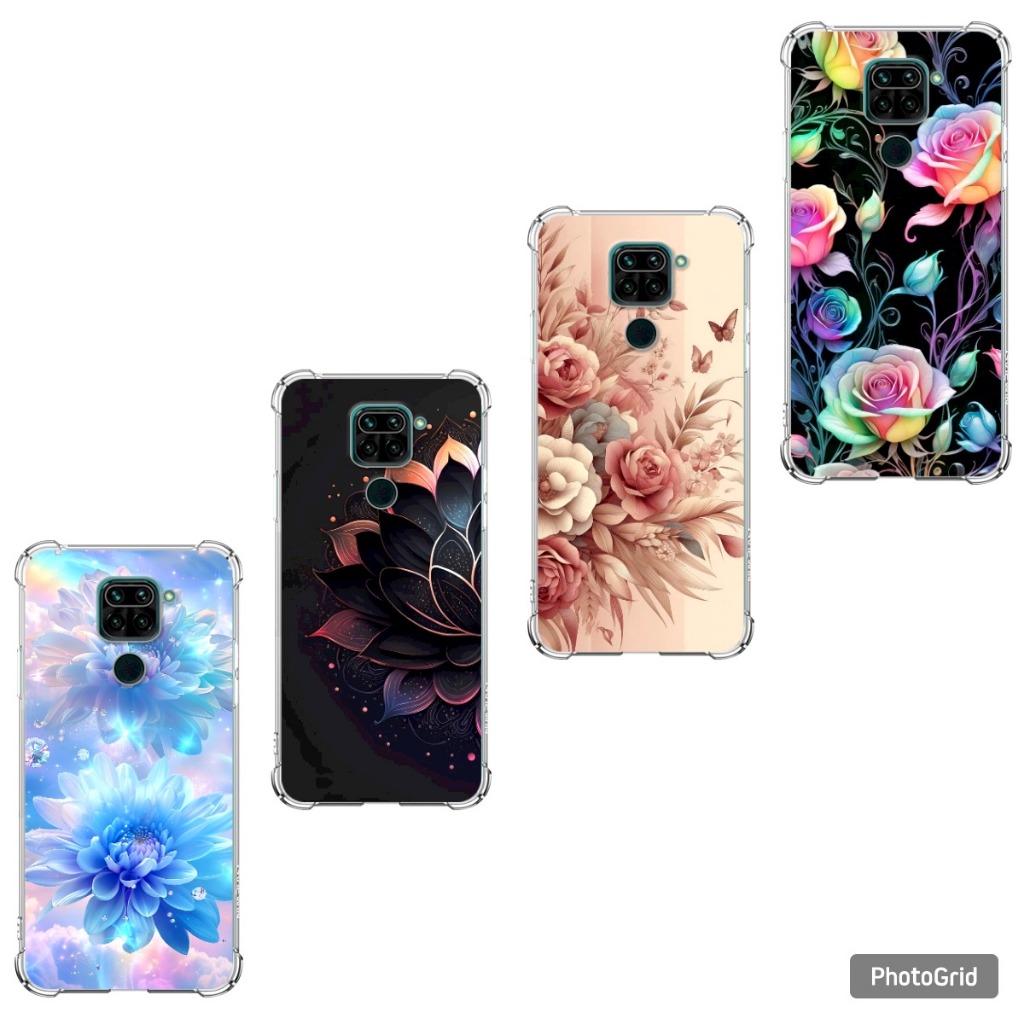 CAPA TPU DESENHOS VARIADOS REDMI NOTE 9 E NOTE 9S/NOTE 9 PRO FLORES em Oferta na Shopee