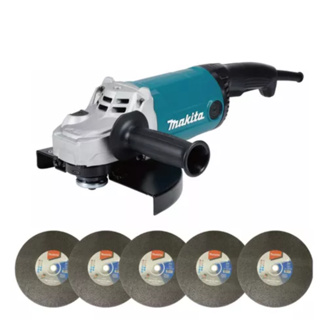 Esmerilhadeira Angular 9" Ga9090 + Disco Para Ferro Makita em Oferta na Shopee