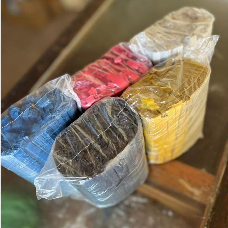 FITA COTOCO PARA RABIOLA DE PLÁSTICO 500 GRAMAS em Oferta na Shopee