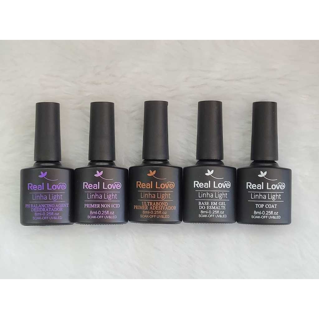 Kit Preparadores Real Love - 8ml em Oferta na Shopee