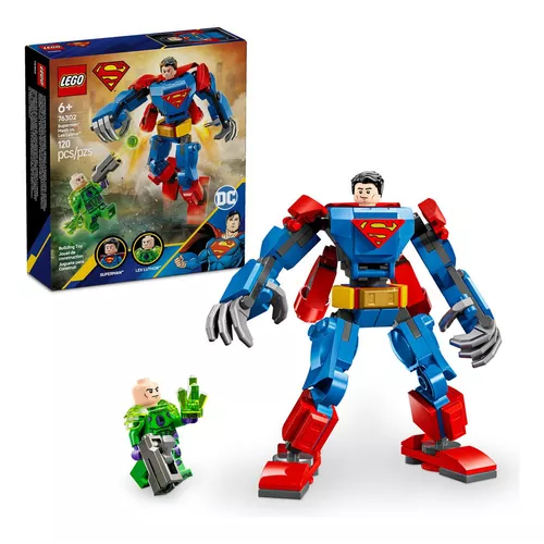 Lego Dc Robô Do Superman Vs Lex Luthor - 76302 em Oferta na Shopee