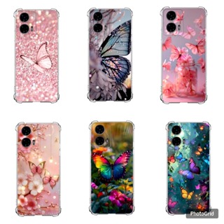 Capa Moto G04/ G04S/ E14  Tpu Desenhos Variados Borboleta em Oferta na Shopee