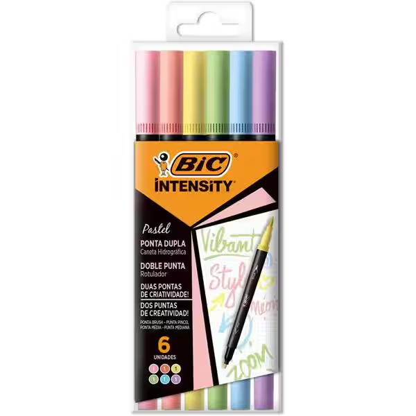 Caneta Hidrográfica Intensity Ponta 0.4 - Bic em Oferta na Shopee