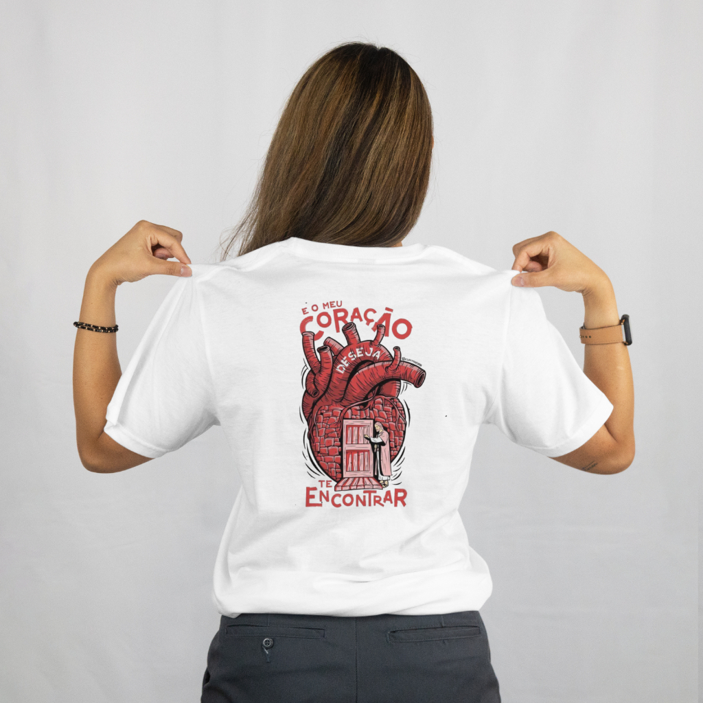 Camiseta Oversized Streetwear Feminina e Masculina Terra Seca Larga Gola Canelada Cristã