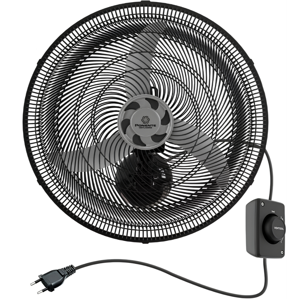 Ventilador de Parede Oscilante 50cm 130w Good Ponente Turbão LCG