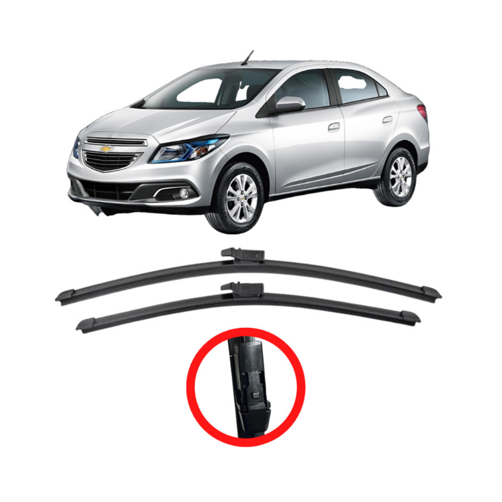 Par Palhetas PRISMA 2013 2014 2015 2016 2017 2018 Especificas Limpador de Parabrisa Dianteiro em Oferta na Shopee