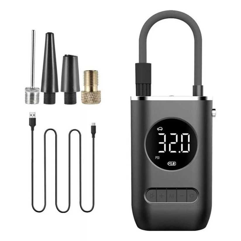 Mini compressor de ar eletrônico e portátil