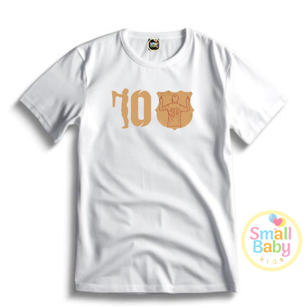 Camisa Camiseta Infantil Juvenil A Unissex Messi Camisa 10