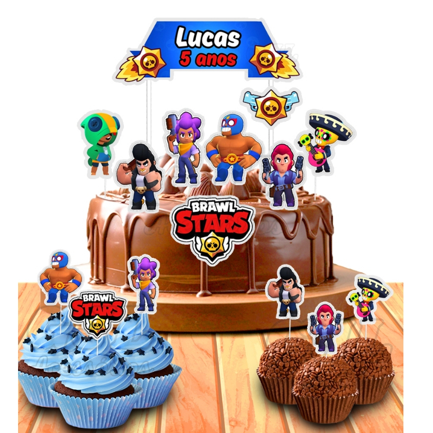 Bolo de Brawl Stars - Comprar com Melhor Preço em Padaria