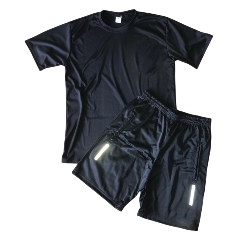 Conjunto Bermuda Masculina e Camiseta para Homens – Short Masculino de Academia e Casual