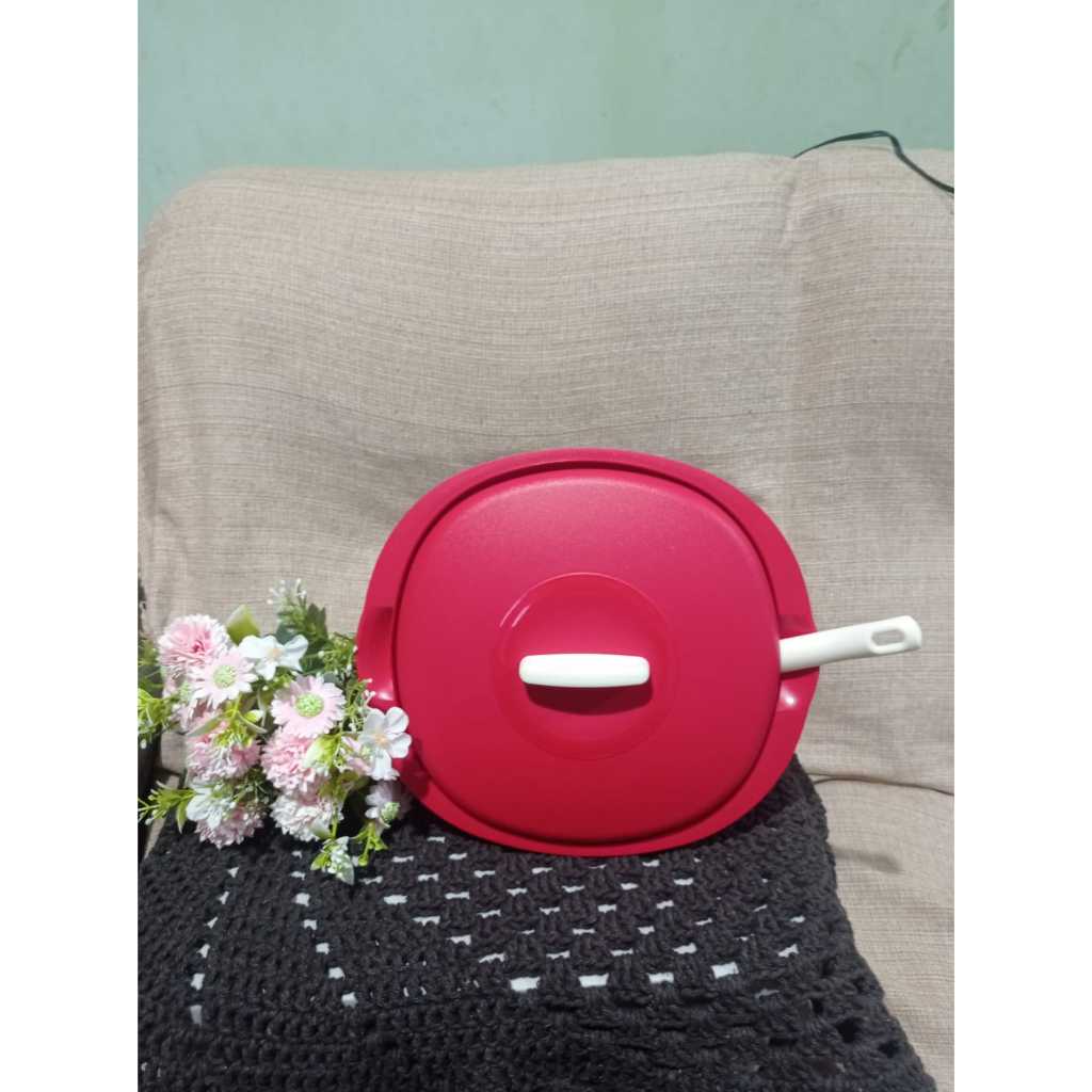 Sopeira Actualité c/ concha importado Tupperware 1,8 L cor vermelha