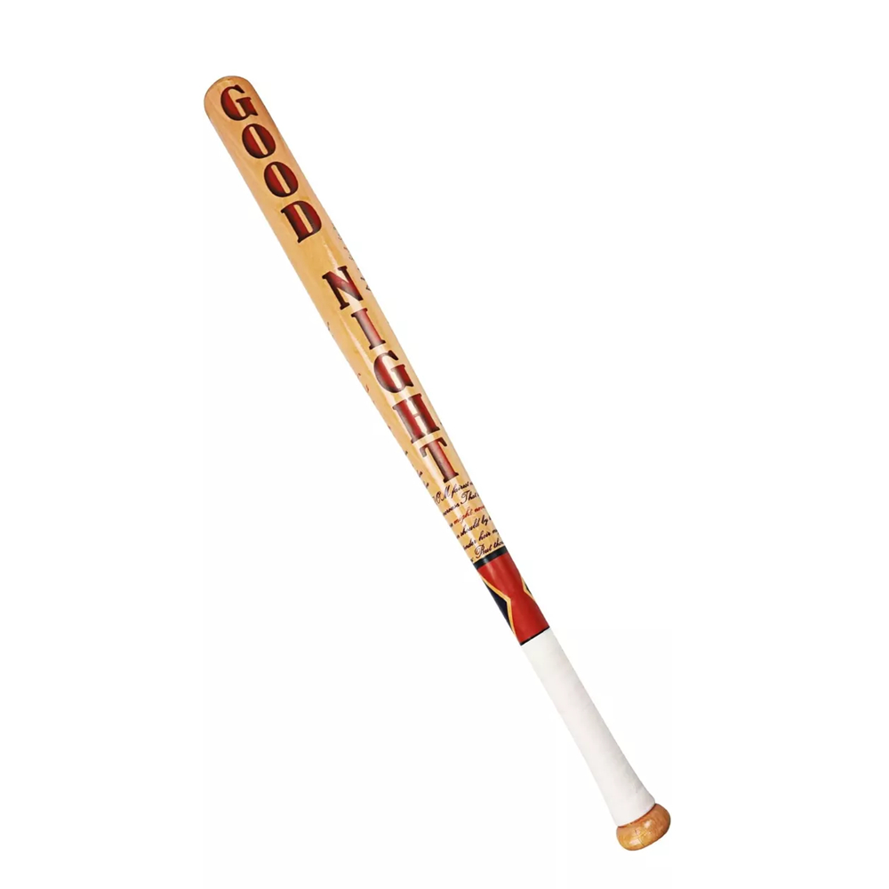 Taco Bastão De Basebol Arlequina Em Polipropileno Acessório Fantasia