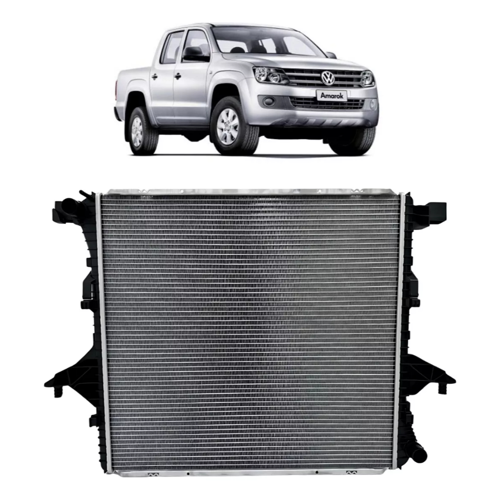 Radiador Amarok 2.0 2010 2011 2012 2013 2014 2015 2016 2017 2018 Bra. Com Ar