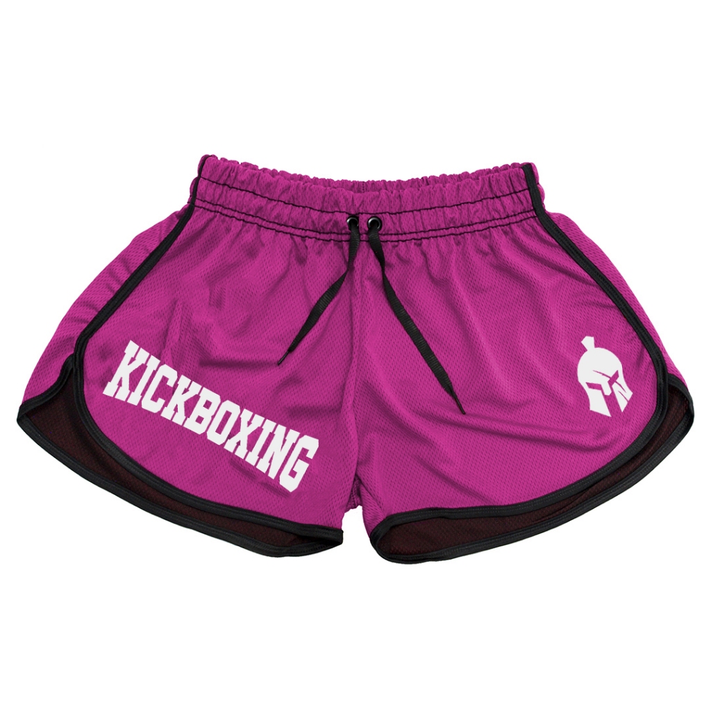 Short Boxe Kickboxing Feminino Dry Fit Treinos Academia