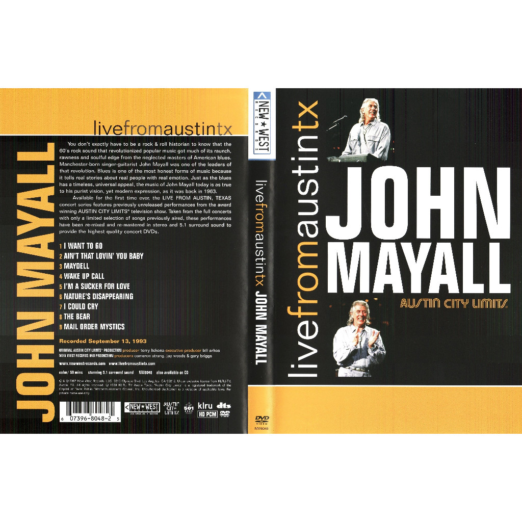 John Mayall - Live From Austin Texas (2007)
