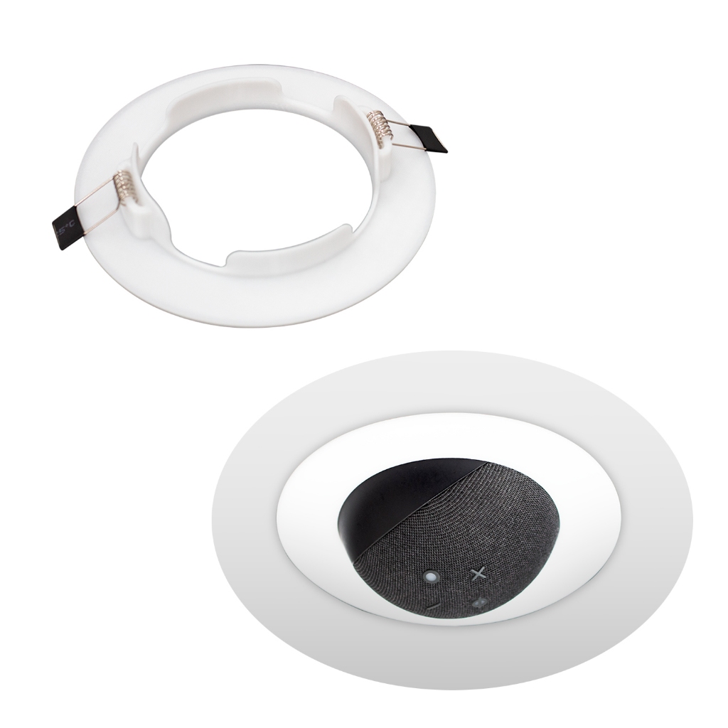 Suporte de Embutir no Teto Para Alexa Echo Dot 4 e Alexa Echo dot 5