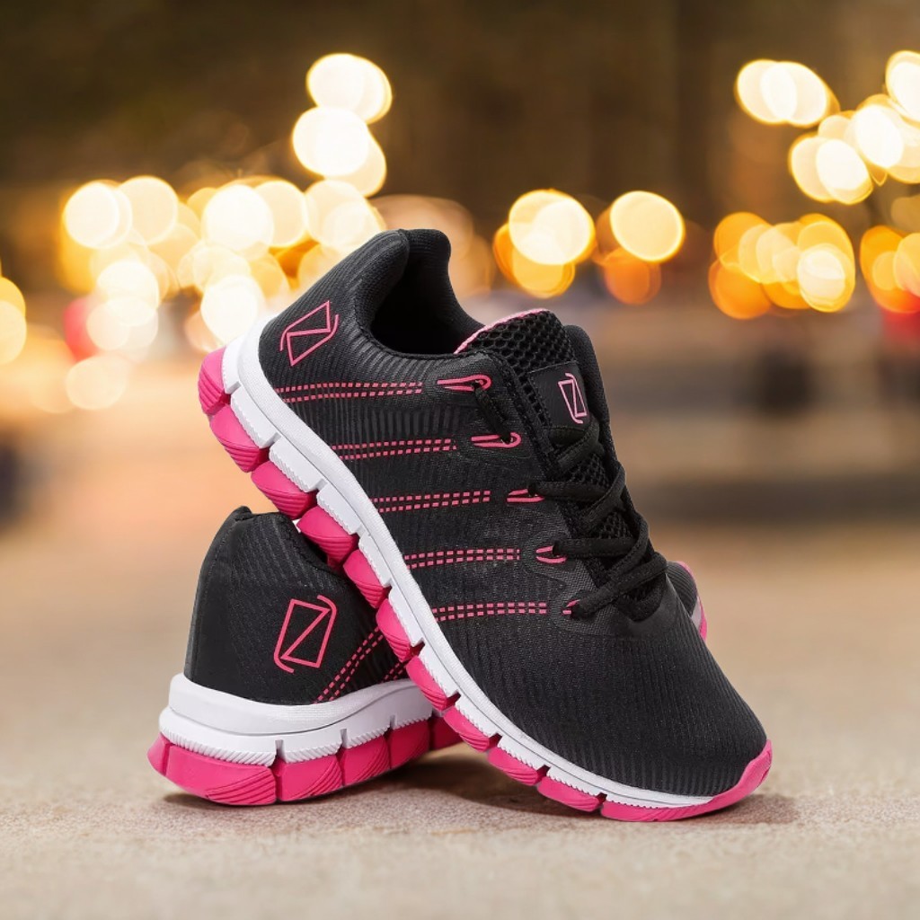 Tênis Feminino Leve Confortável Moda Blogueira Academia Caminhada Corrida Solado Macio