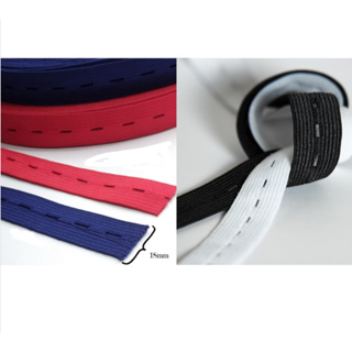 elástico chato caseado 18mm são josé OU ZANOTTI -BRANCO OU PRETO em Oferta na Shopee