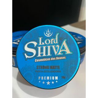 Pomada Pasta Cera Modeladora Efeito fosco natural (Matte) LORD SHIVA PREMIUM 70g em Oferta na Shopee