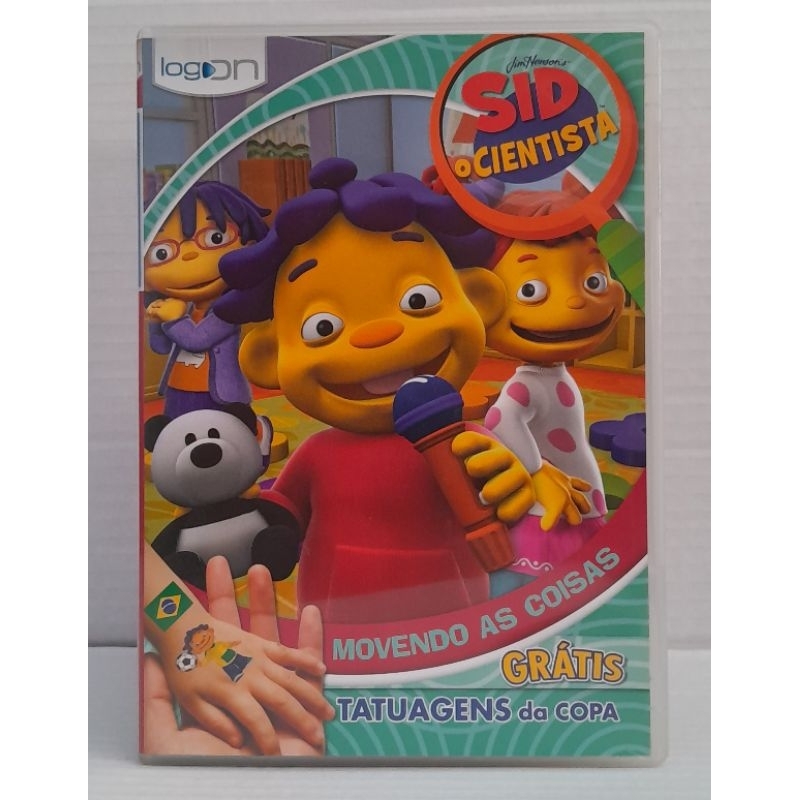 Dvd Sid O Cientista - Movendo as Coisas - Original Usado