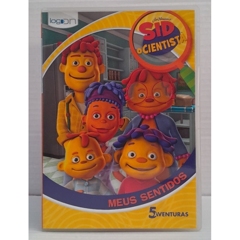 Dvd Sid O Cientista - Meus Sentidos - Original Usado