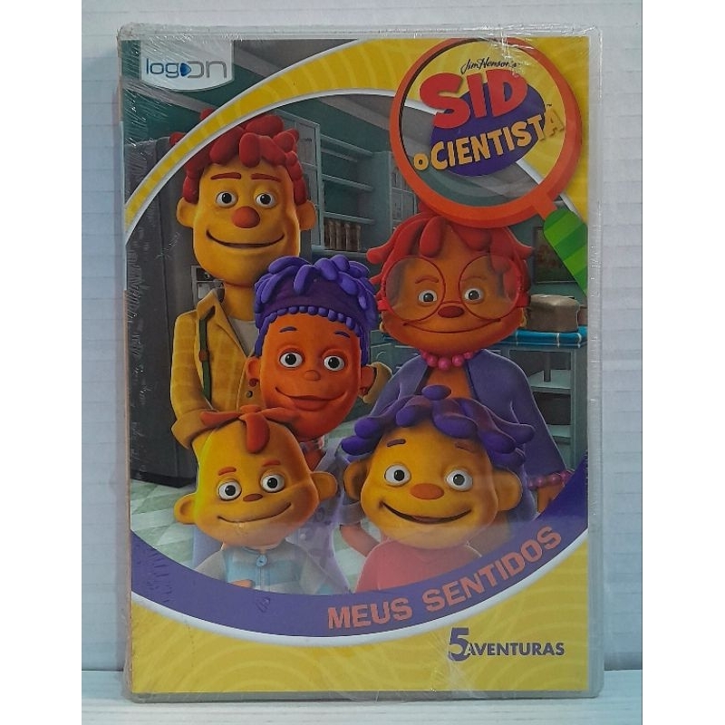 Dvd Sid O Cientista - Meus Sentidos (Novo/Original/Lacrado)