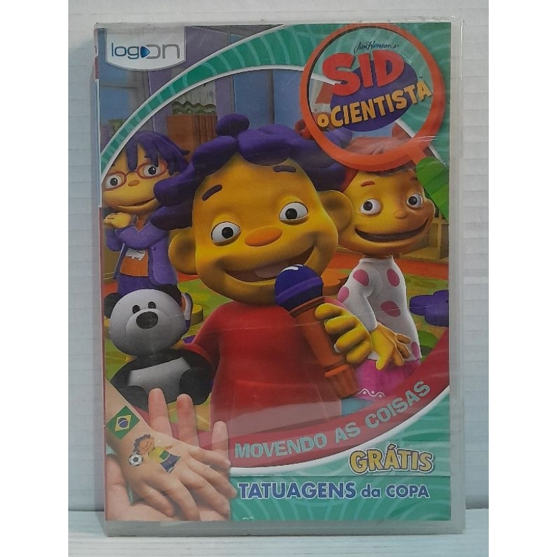 Dvd Sid O Cientista - Movendo as Coisas (Novo/Original/Lacrado)