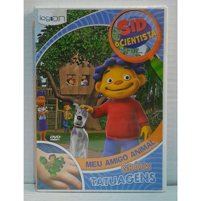 Dvd Sid O Cientista - Meu Amigo Animal (Novo/Original/Lacrado)