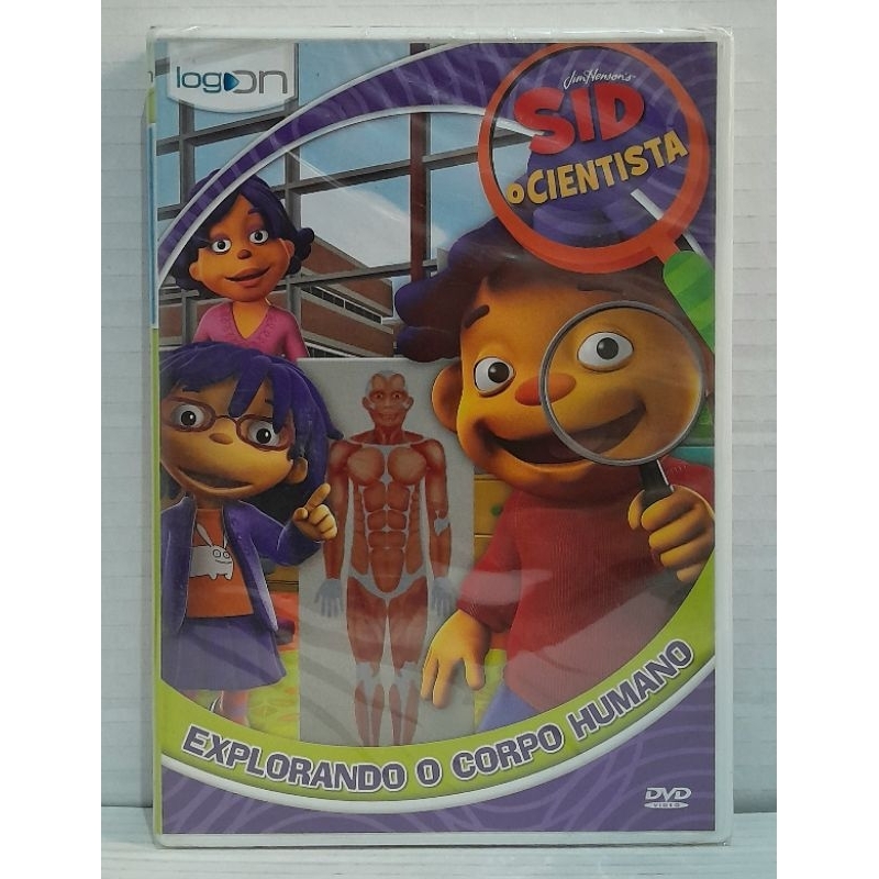 Dvd Sid O Cientista - Explorando o Corpo Humano (Novo/Original/Lacrado)