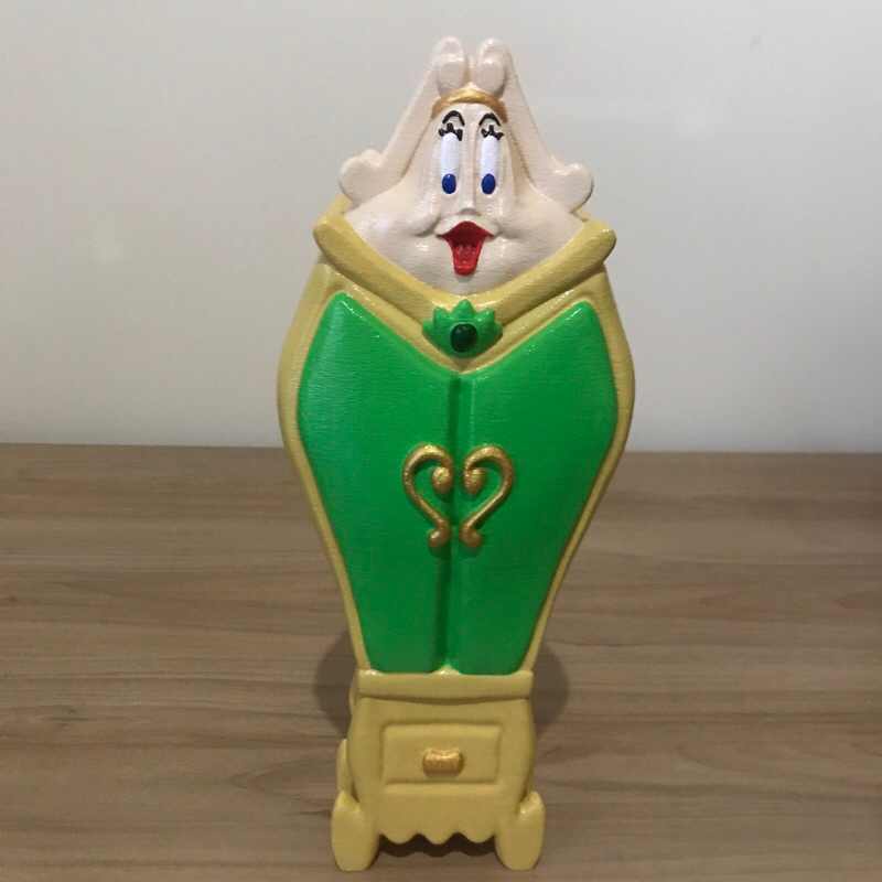 Boneco colecionavel Madame Garderobe A Bela e a Fera Figura decorativa Impressão 3D