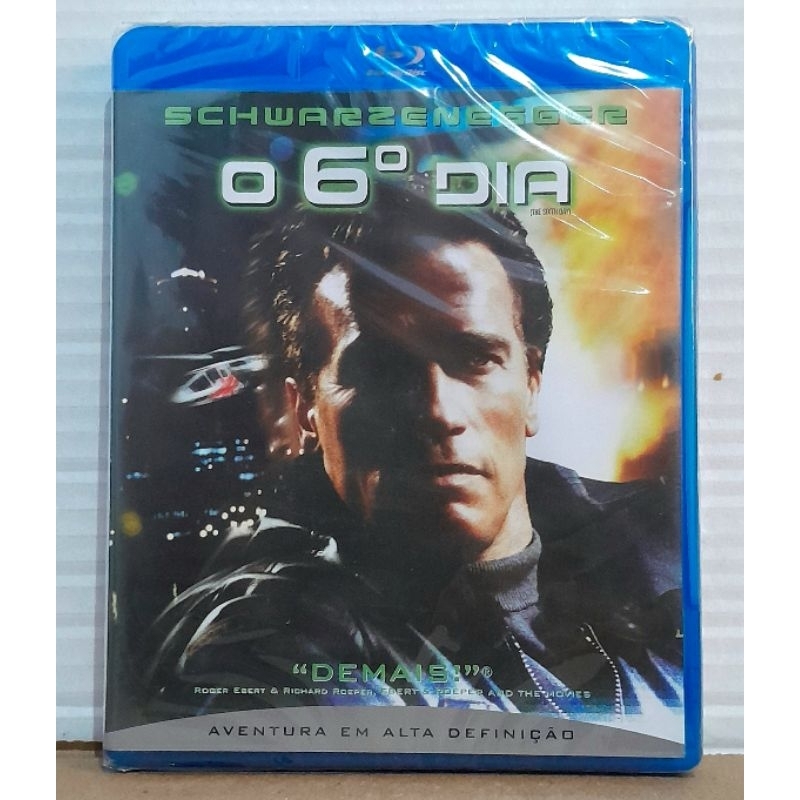 Blu-ray O 6º Dia - Arnold Schwarzenegger (Novo/Original/Lacrado)
