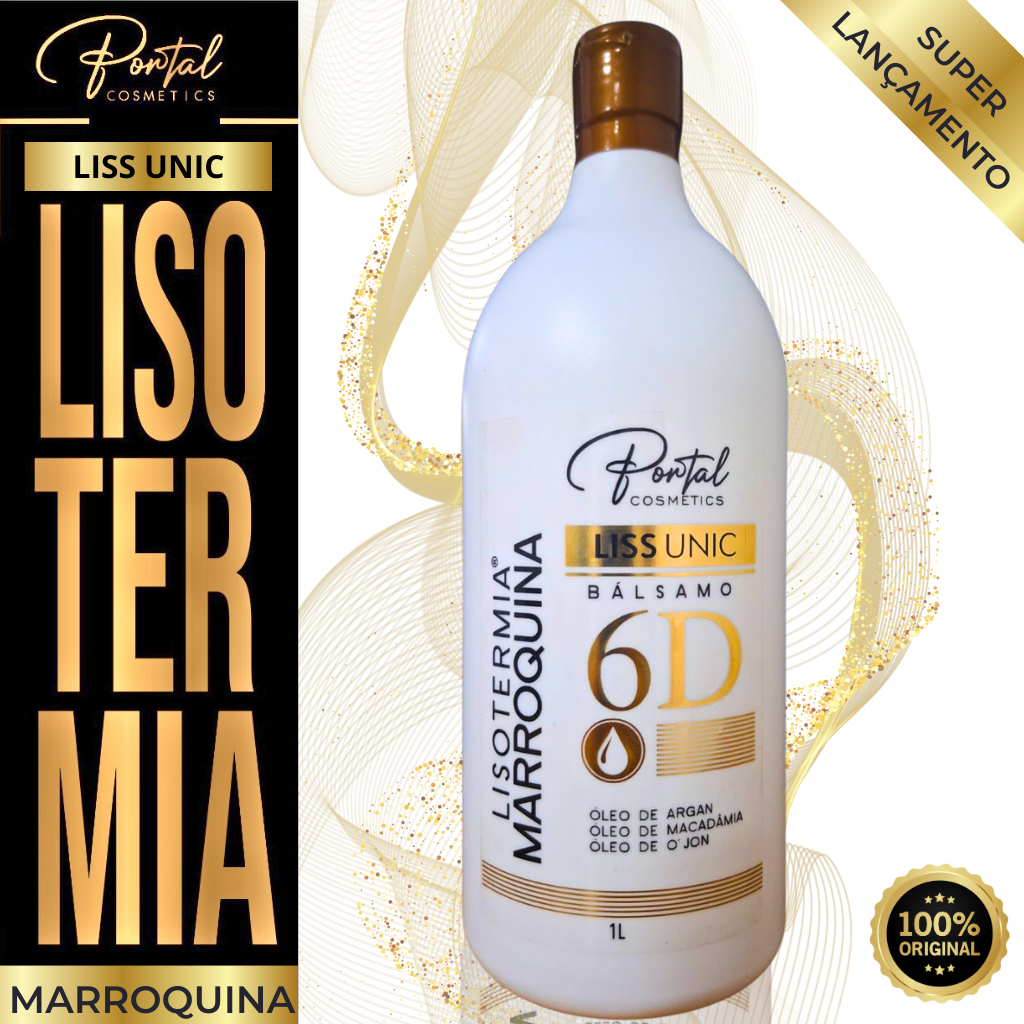 Progressiva Selagem Marroquina Liss única Collagen : Profissional 1 Lt  Liso Absurdo Alisa 100% Óleo Argan Lisotermia em Oferta na Shopee