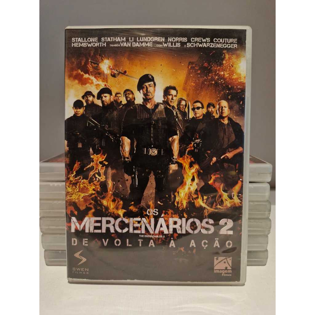 OS MERCENÁRIOS 2 - DE VOLTA A AÇÃO - Sylvester Stallone - DVD - Original
